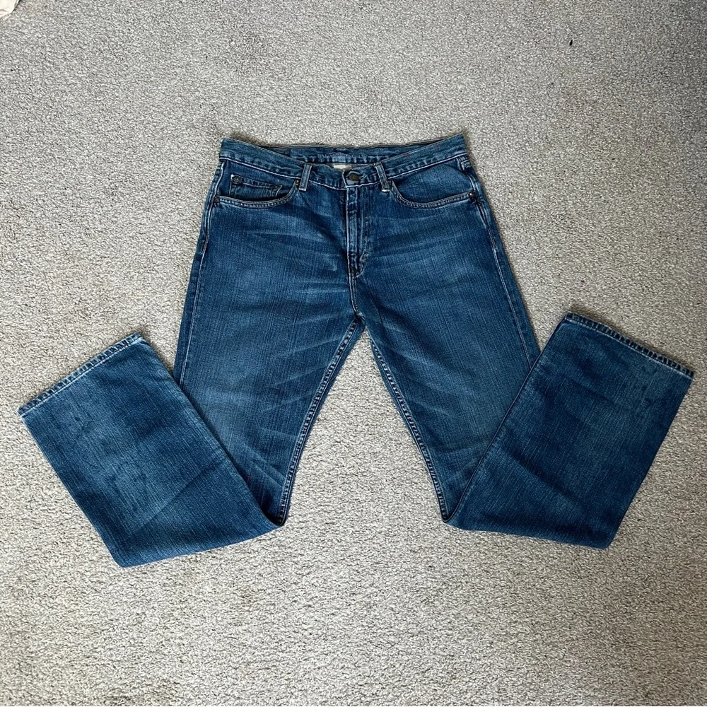 Banana Republic Blue Bootcut Jeans Timeless Style 33x32 100% cotton
